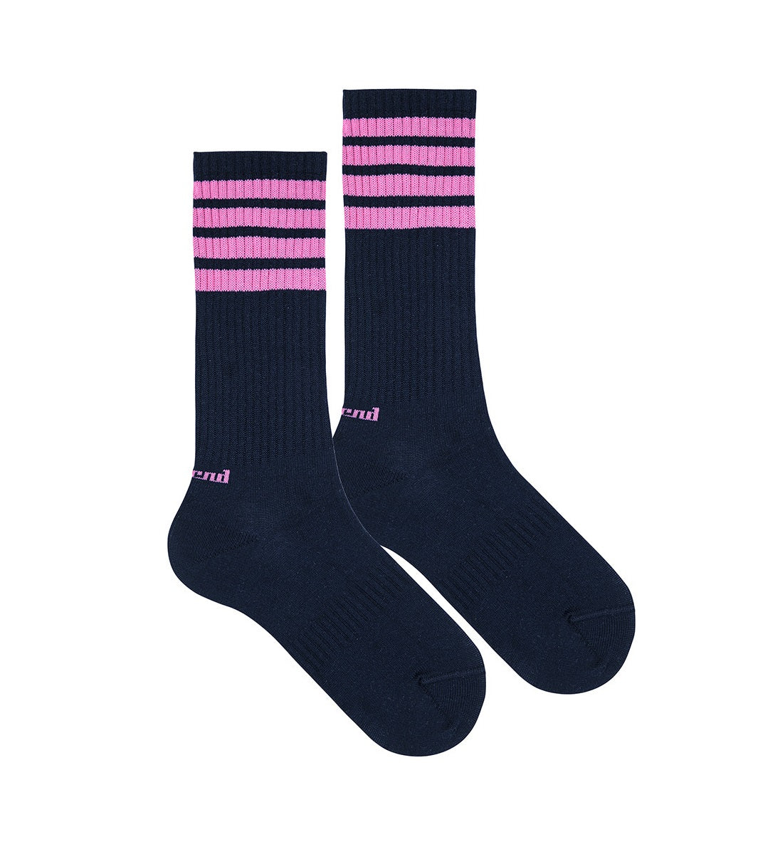 CONDOR 4-STRIPES SPORT SOCKS NAVY