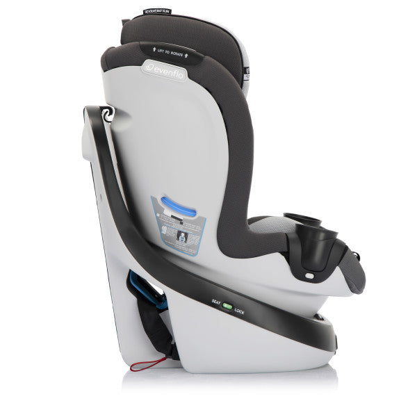 EVENFLO GOLD REVOLVE360 SLIM 2-IN-1 ROTATIONAL CAR SEAT WITH SENSORSAFE