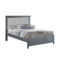 Natart Taylor 54 Inch Double Bed With Channel Tufted Headboard Panel