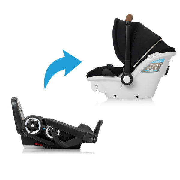 EVENFLO GOLD SHYFT DUALRIDE WITH CARRYALL STORAGE INFANT CAR SEAT AND STROLLER COMBO