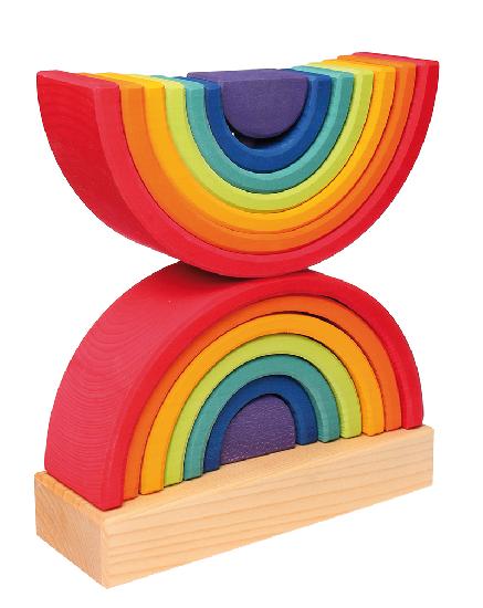 GRIMM'S STACKING DOUBLE RAINBOW TOWER