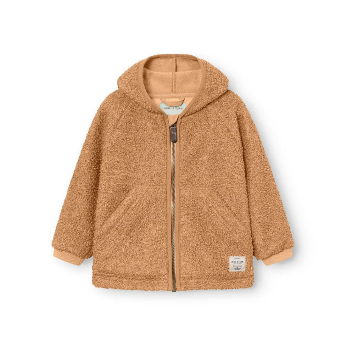 Mini A Ture Matliff Teddyfleece Winter Jacket Grs Sweet Curry
