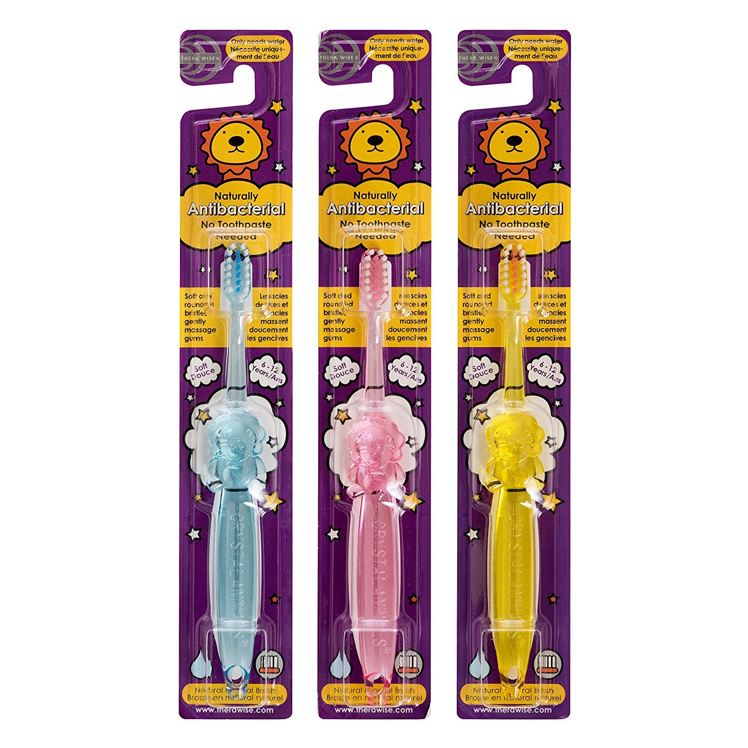 THERA WISE CHILDREN’S ANTIBACTERIAL TOOTHBRUSH 5-12YR