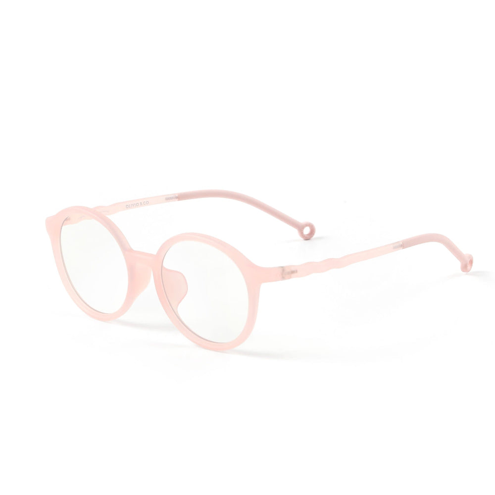 Olivio & Co Oval Screen Glasses Kids/Junior Seashell Pink