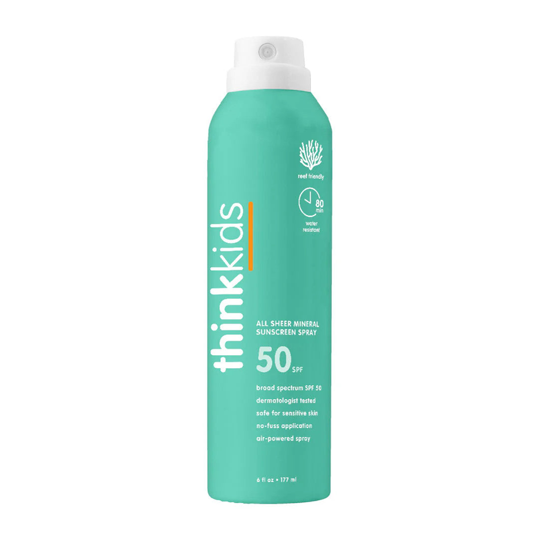 THINK KIDS ALL SHEER MINERAL SUNSCREEN SPRAY SPF50 177ml