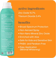 THINK KIDS ALL SHEER MINERAL SUNSCREEN SPRAY SPF50 177ml