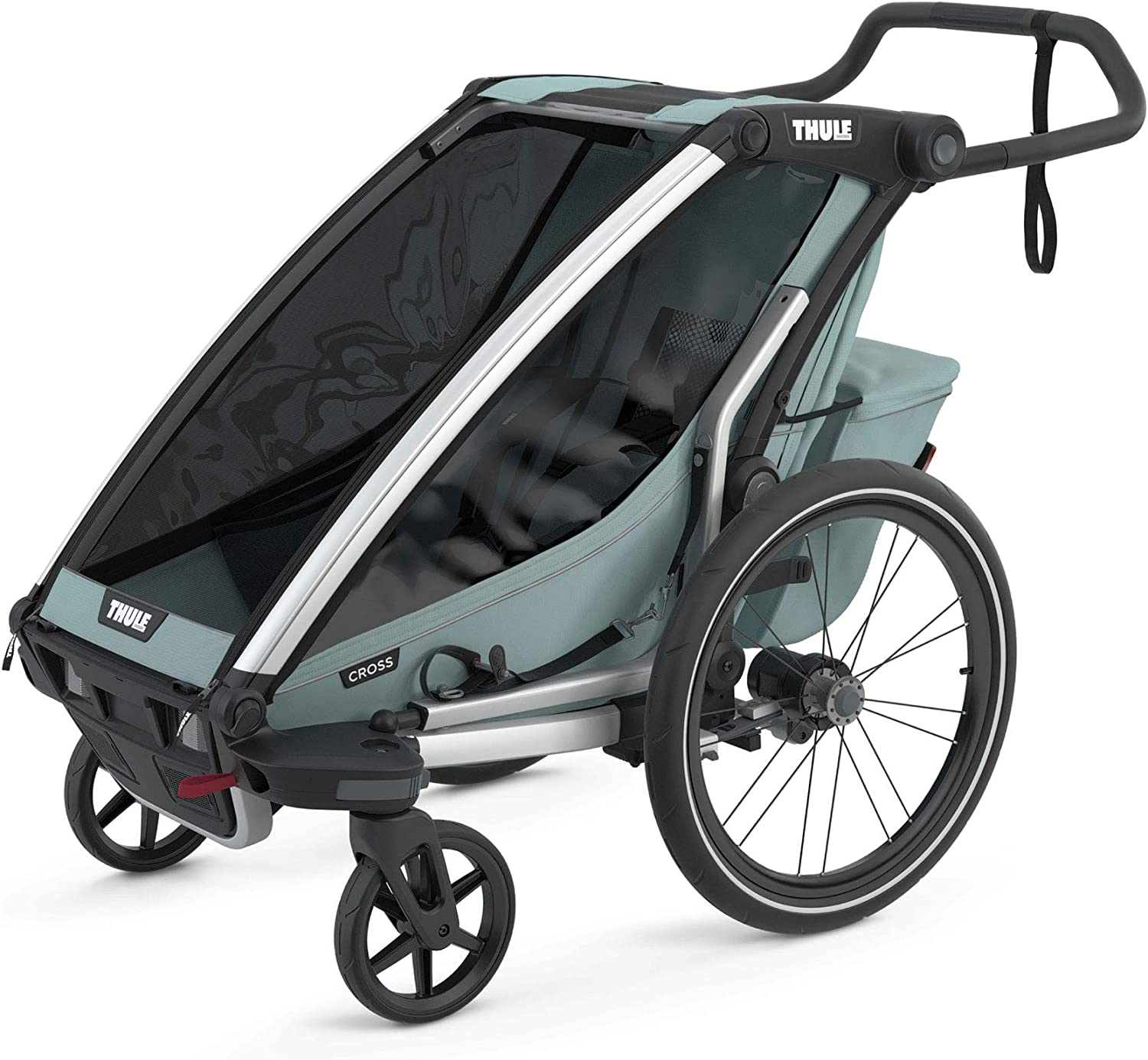 THULE CHARIOT CROSS MULTISPORT BIKE TRAILER ALASKA BLUE