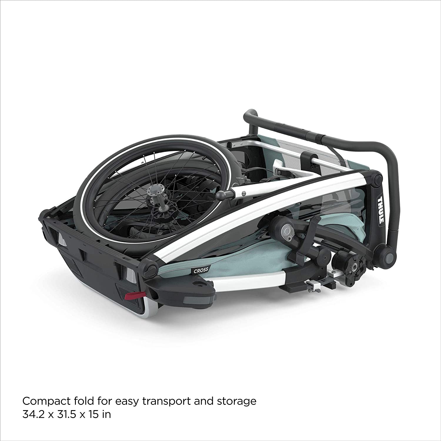 THULE CHARIOT CROSS MULTISPORT BIKE TRAILER ALASKA BLUE