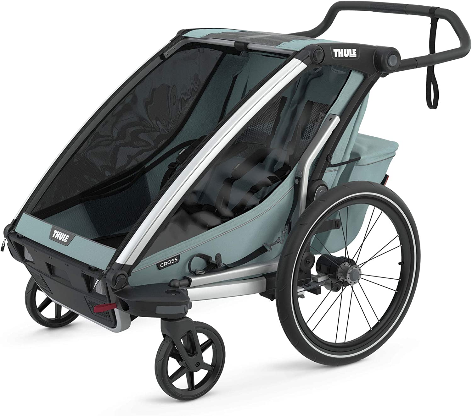 THULE CHARIOT CROSS MULTISPORT BIKE TRAILER ALASKA BLUE
