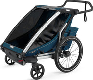 THULE CHARIOT CROSS MULTISPORT BIKE TRAILER MAJOLICA BLUE