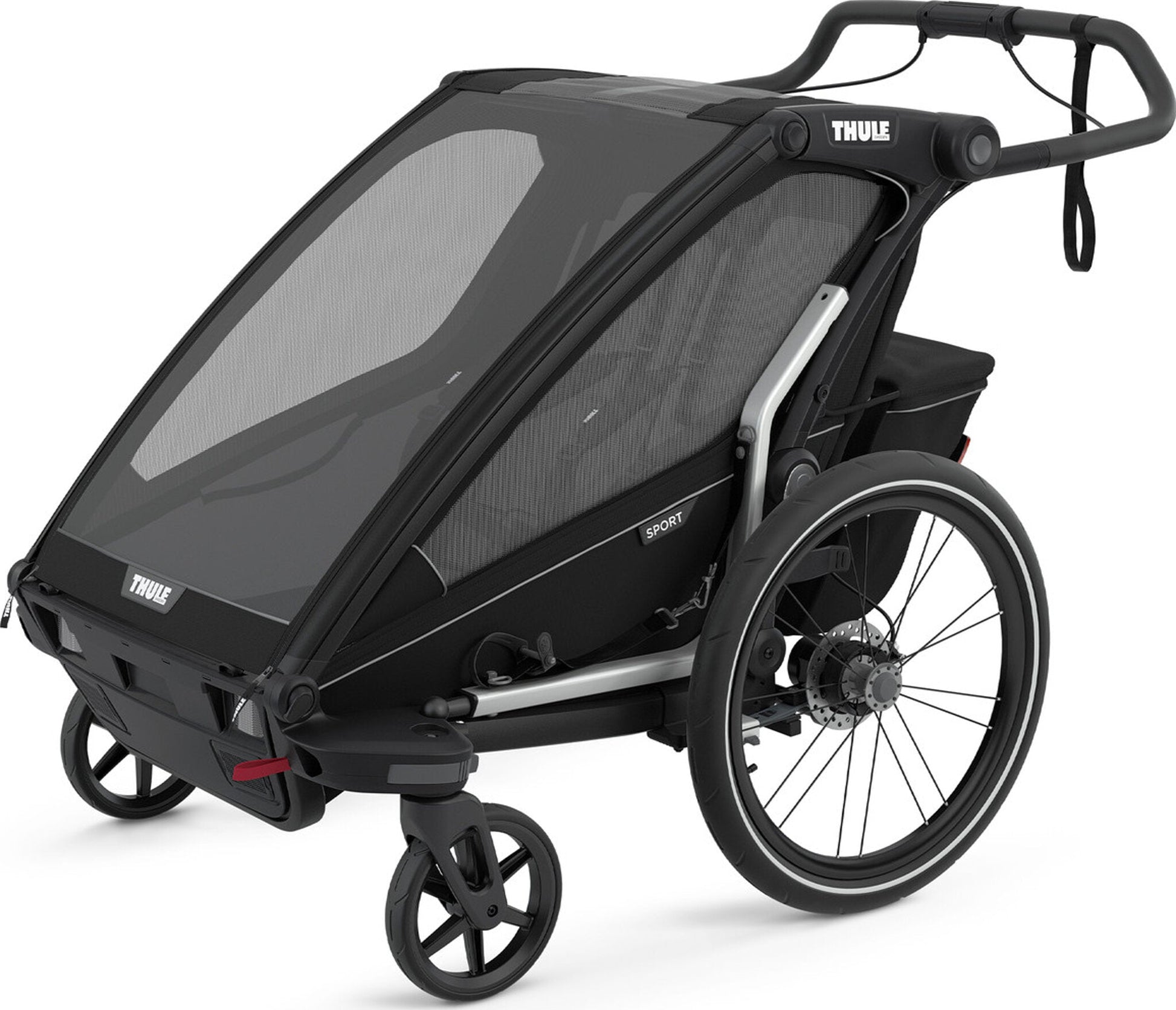 THULE CHARIOT SPORT MULTISPORT BIKE TRAILER MIDNIGHT BLACK