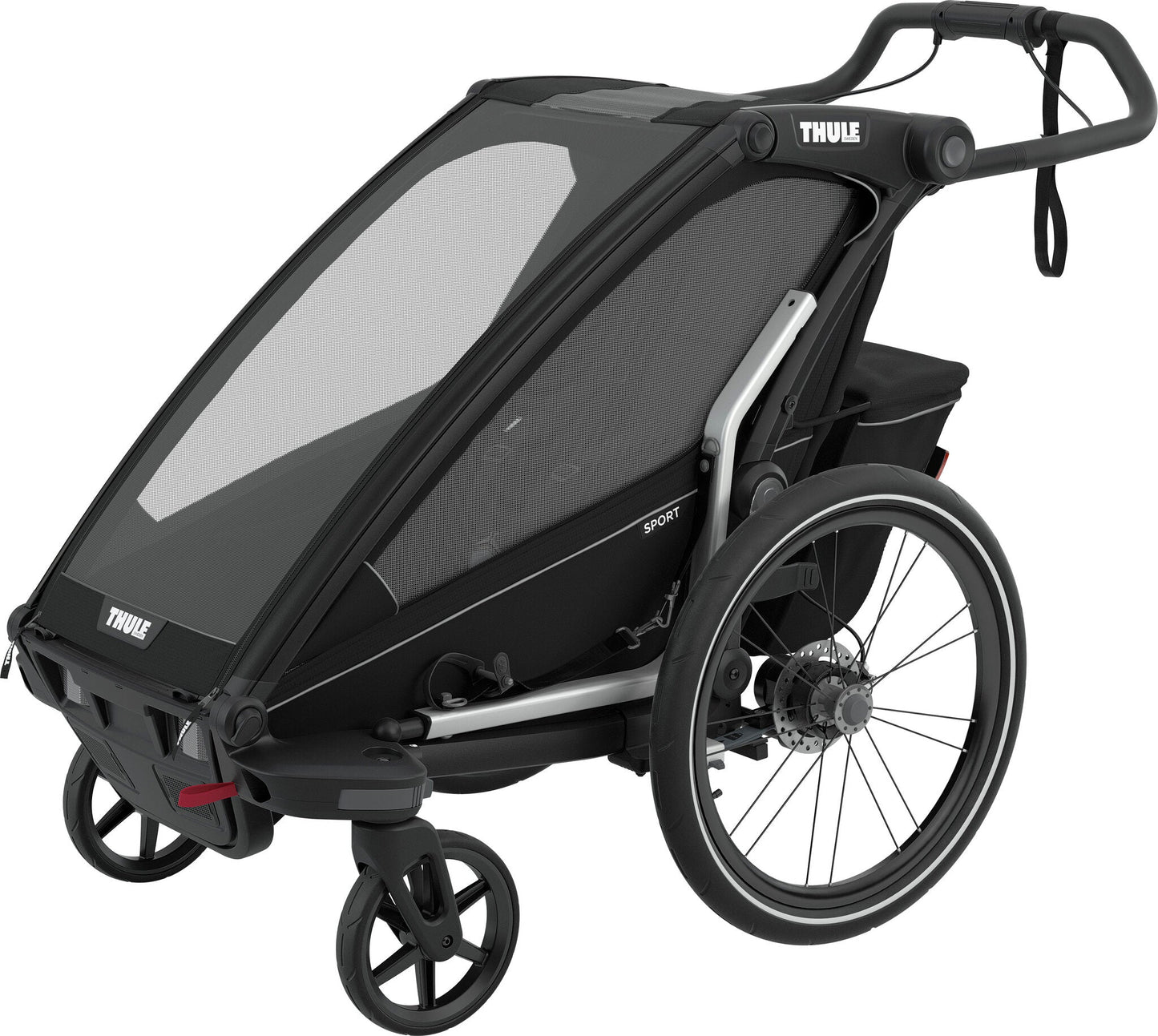 THULE CHARIOT SPORT MULTISPORT BIKE TRAILER MIDNIGHT BLACK - baby enRoute