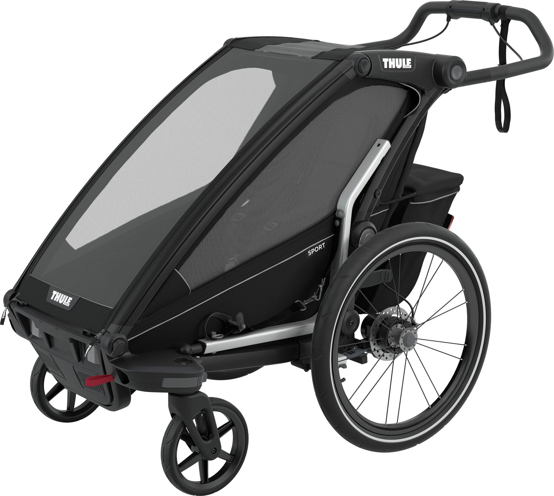 THULE CHARIOT SPORT MULTISPORT BIKE TRAILER MIDNIGHT BLACK
