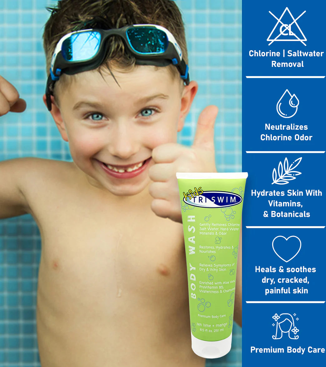 TRISWIM KIDS CHLORINE REMOVAL BODY WASH 251ML