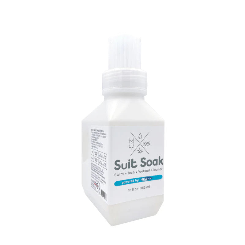 Triswim Suit Soak Swimwear Cleaner 355 ml bottle by TRISWIM, white cap