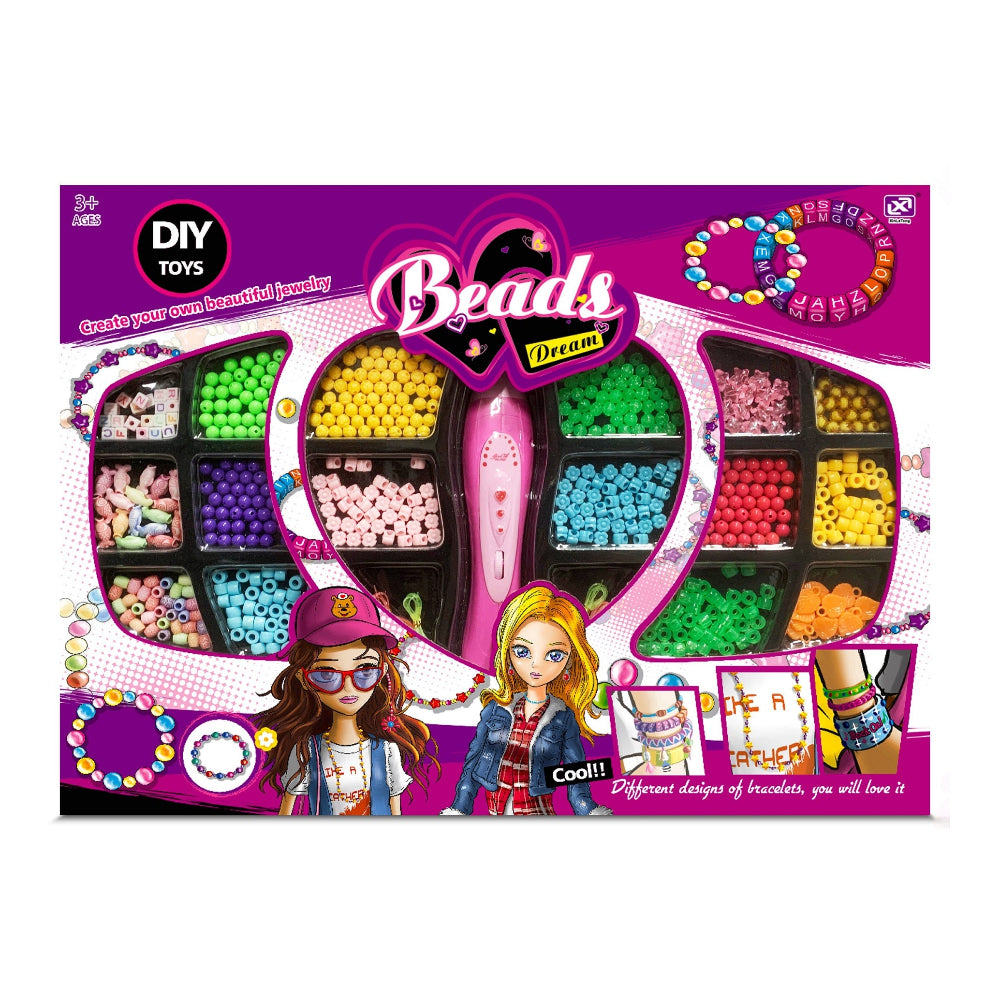 HANDSOME DIY RUBBER BEADS 526 PCS - baby enRoute