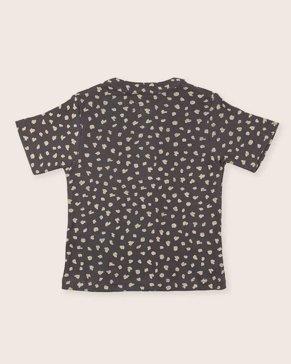 TURTLEDOVE LONDON ANIMAL PRINT SHORT SET CHARCOAL