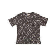 TURTLEDOVE LONDON ANIMAL PRINT SHORT SET CHARCOAL