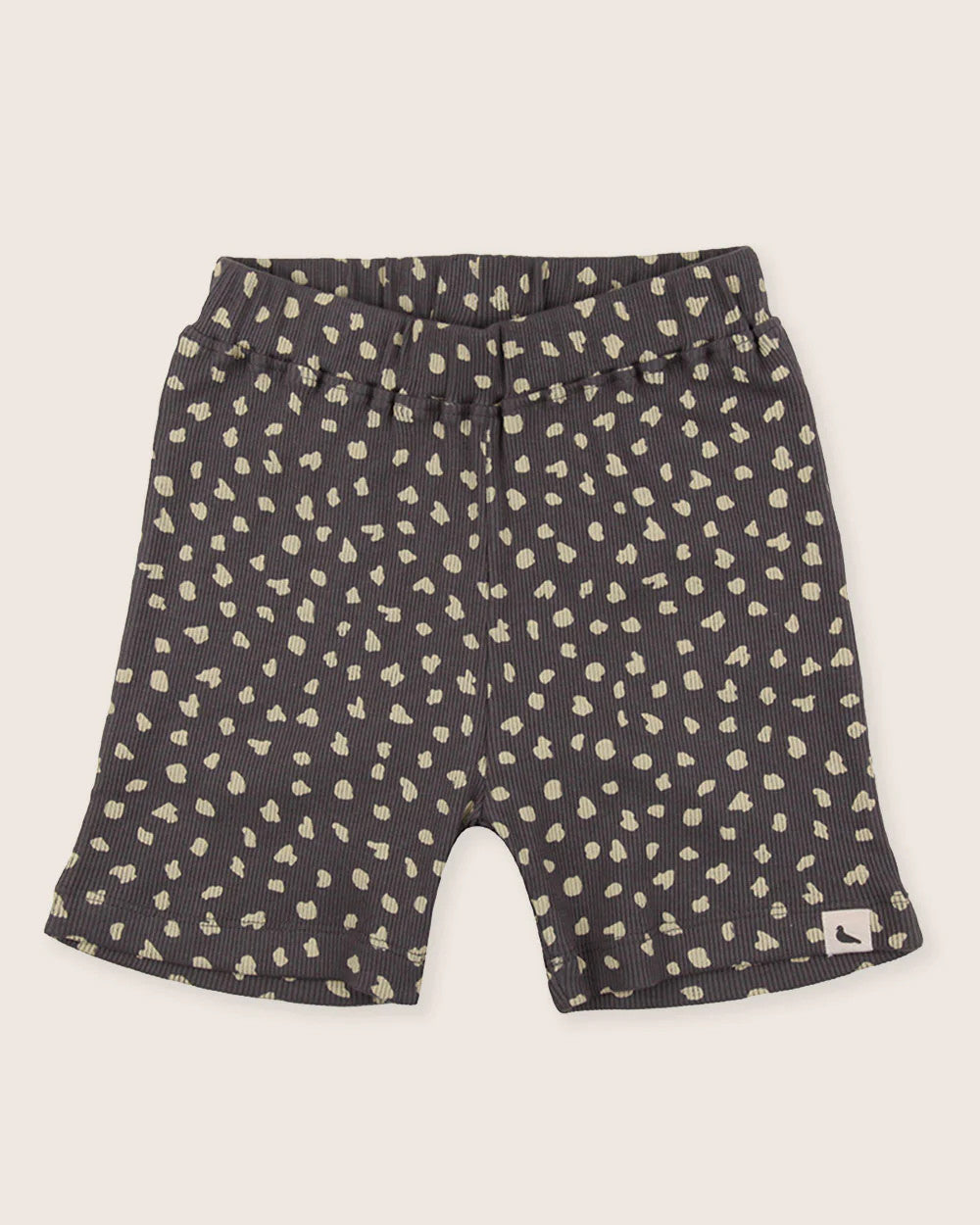 TURTLEDOVE LONDON ANIMAL PRINT SHORT SET CHARCOAL