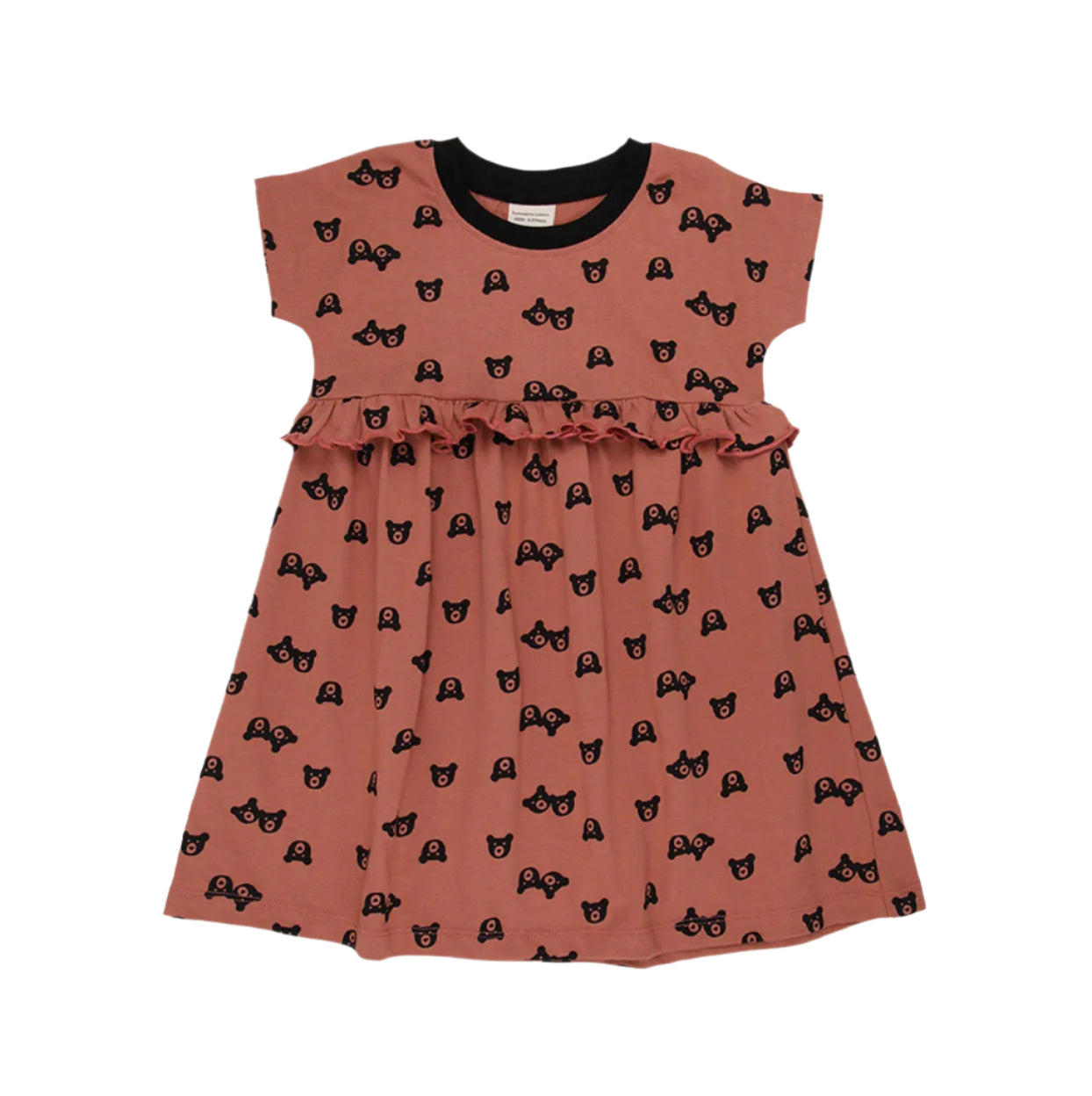 TURTLEDOVE LONDON TWO BEARS DRESS SUNSET