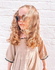 TURTLEDOVE LONDON HERB GAUZE DRESS