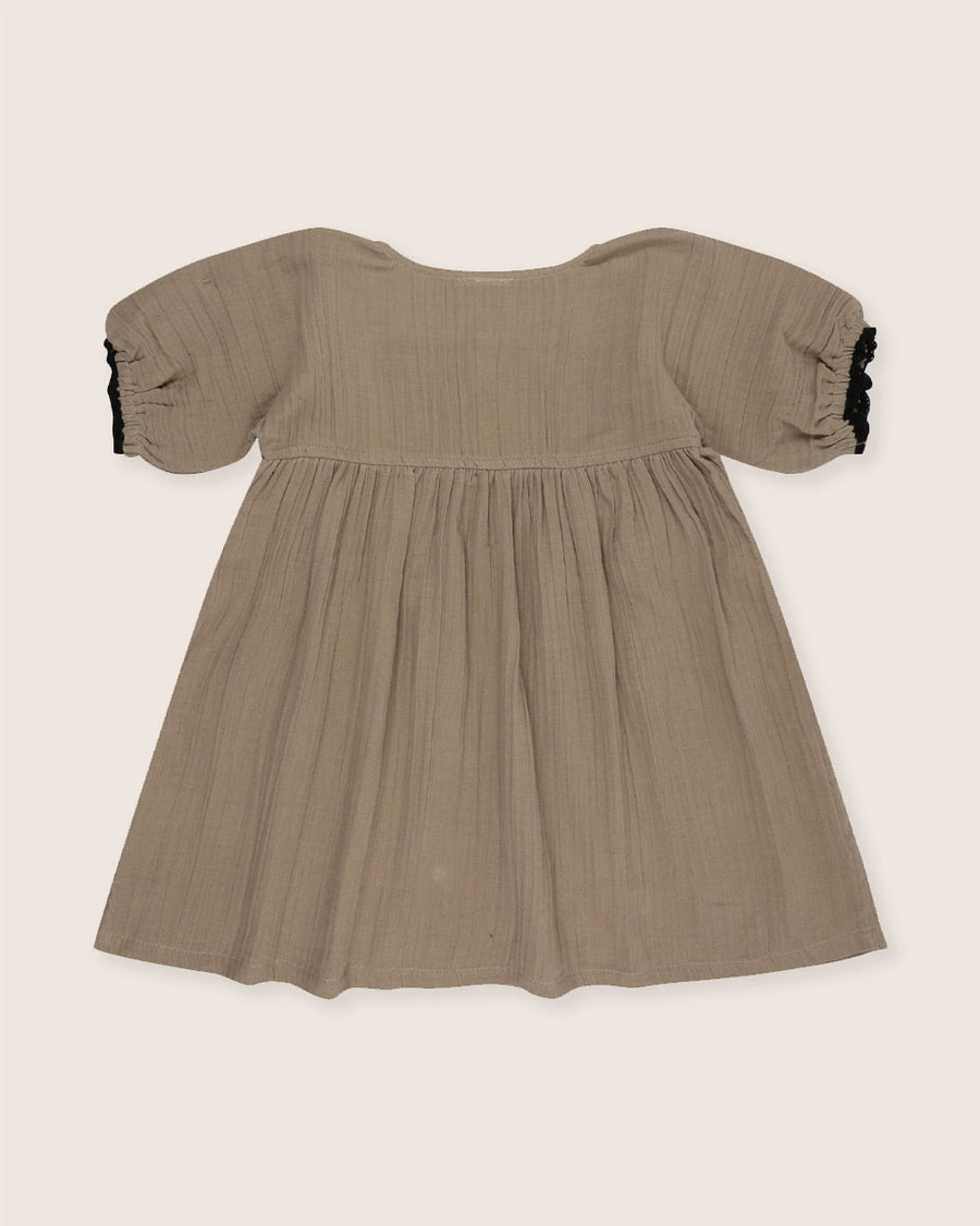 TURTLEDOVE LONDON HERB GAUZE DRESS