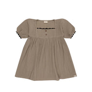 TURTLEDOVE LONDON HERB GAUZE DRESS
