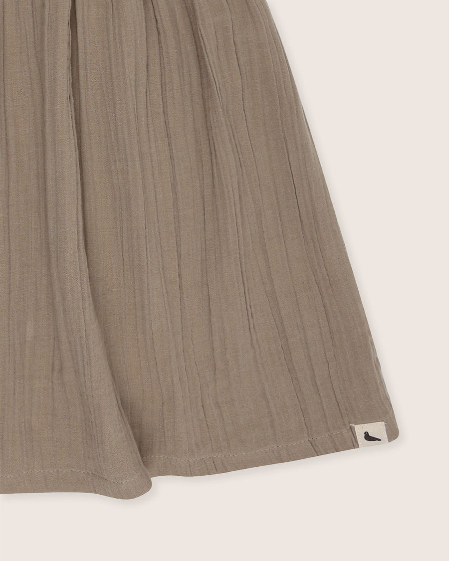TURTLEDOVE LONDON HERB GAUZE DRESS