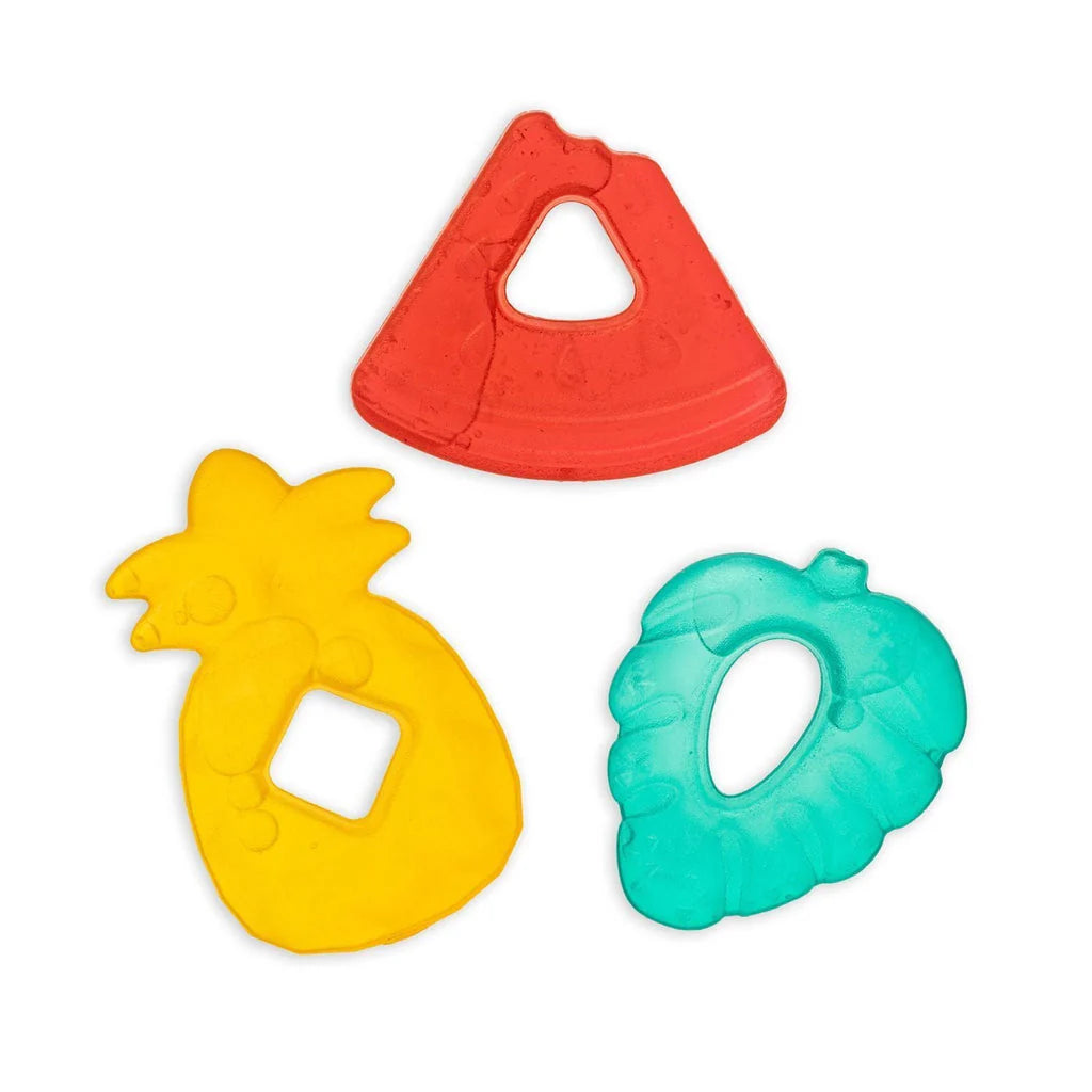 ITZY RITZY WATER-FILLED TEETHERS 3PCS - baby enRoute