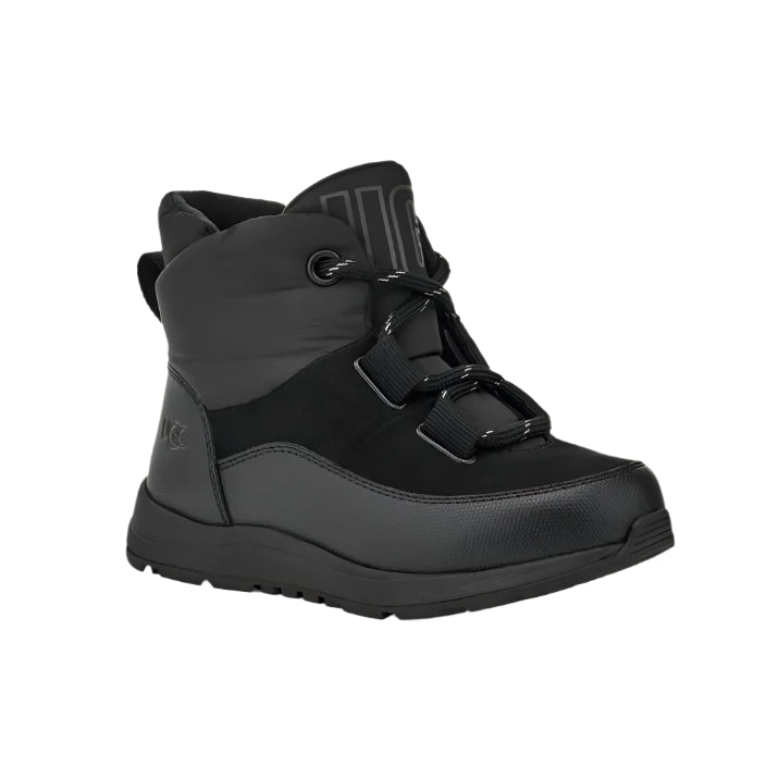 UGG KIDS YOSE PUFFER LACE BLACK