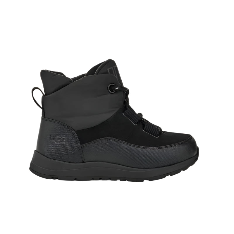 UGG KIDS YOSE PUFFER LACE BLACK