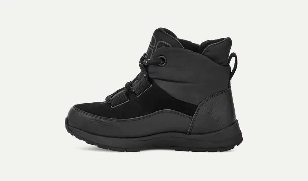 UGG KIDS YOSE PUFFER LACE BLACK