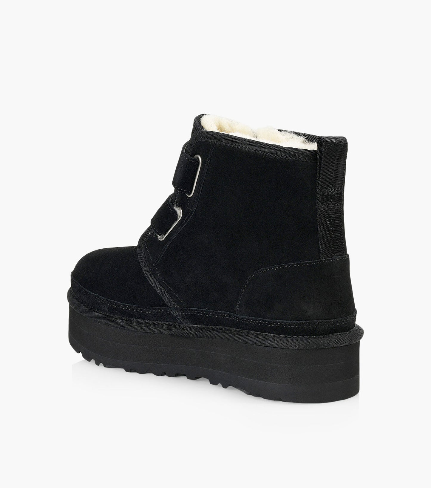 UGG KIDS NEUMAL PLATFORM BLACK - baby enRoute