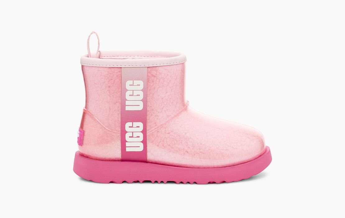 UGG KID CLASSIC CLEAR MINI II-PINK
