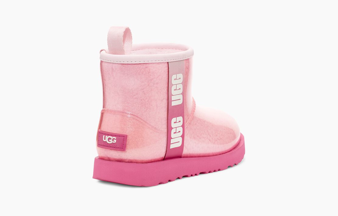 UGG KID CLASSIC CLEAR MINI II-PINK