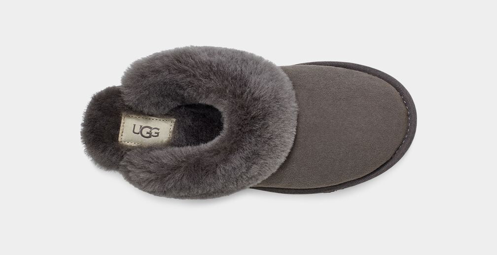 UGG WOMAN CLASSIC SLIPPER II CHARCOAL