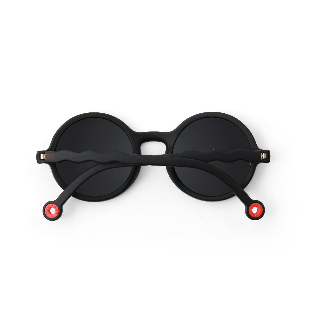 Olivio & Co Round Sunglasses Kids/Junior Classic Olivio Squid Black