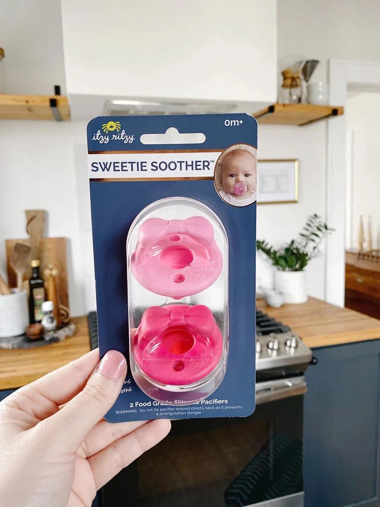 Itzy Ritzy Sweetie Soother Pacifier Sets 2 Pack 0M+