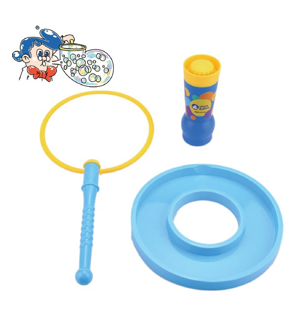 UNCLE BUBBLE FUN BIG BUBBLE WAND WITH 4OZ BUBBLE SOLUTION