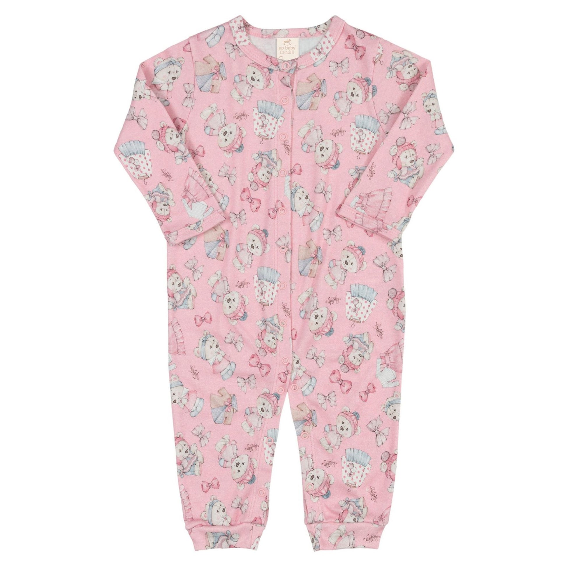 UP BABY GIRLS JUMPSUIT PINK DIG233
