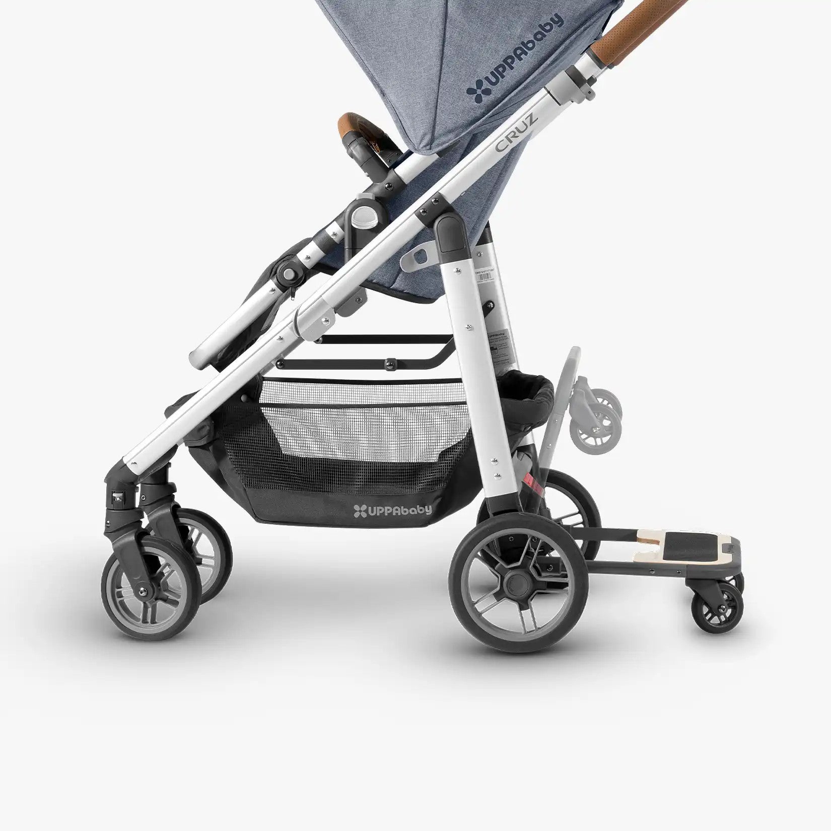UPPABABY CRUZ PIGGYBACK RIDE-ALONG BOARD