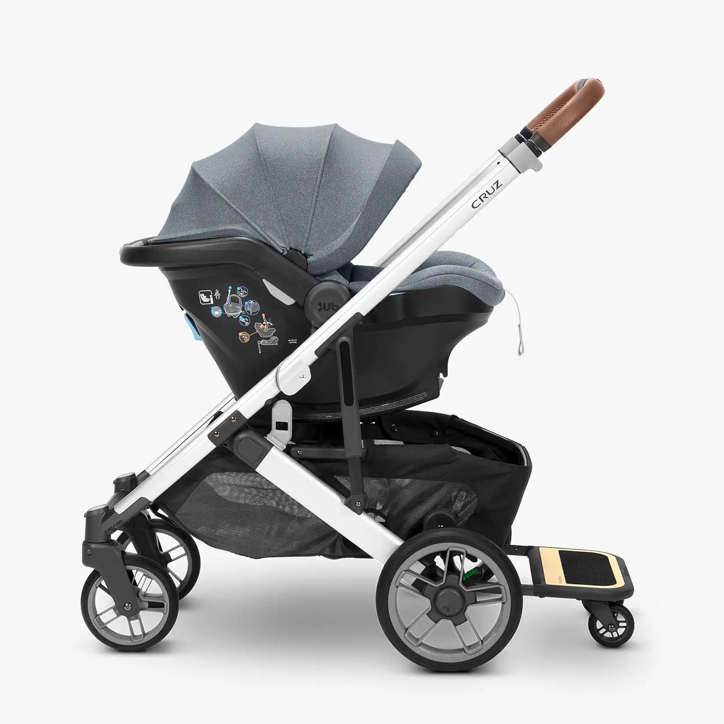 UPPABABY CRUZ V2 PIGGYBACK RIDE ALONG BOARD - baby enRoute