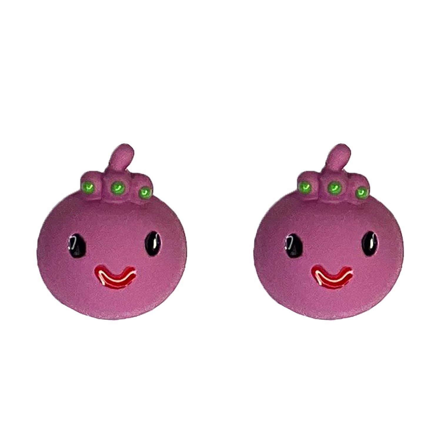 NEMIBABY EARRINGS MANGOSTANA - 925 STERLING SILVER PINS