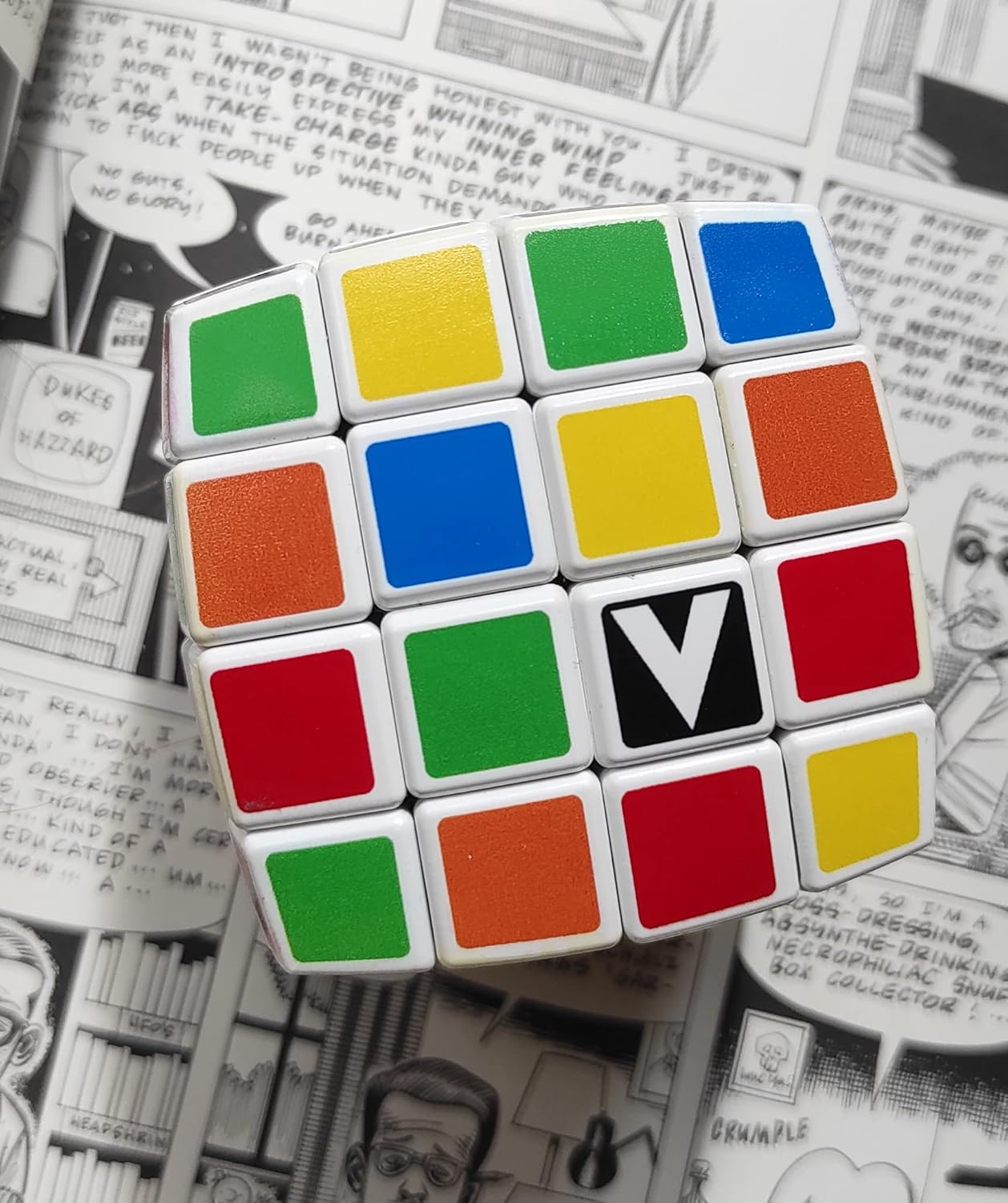 V-Cube 4X4 Colour-Matching Puzzle Curved Shape