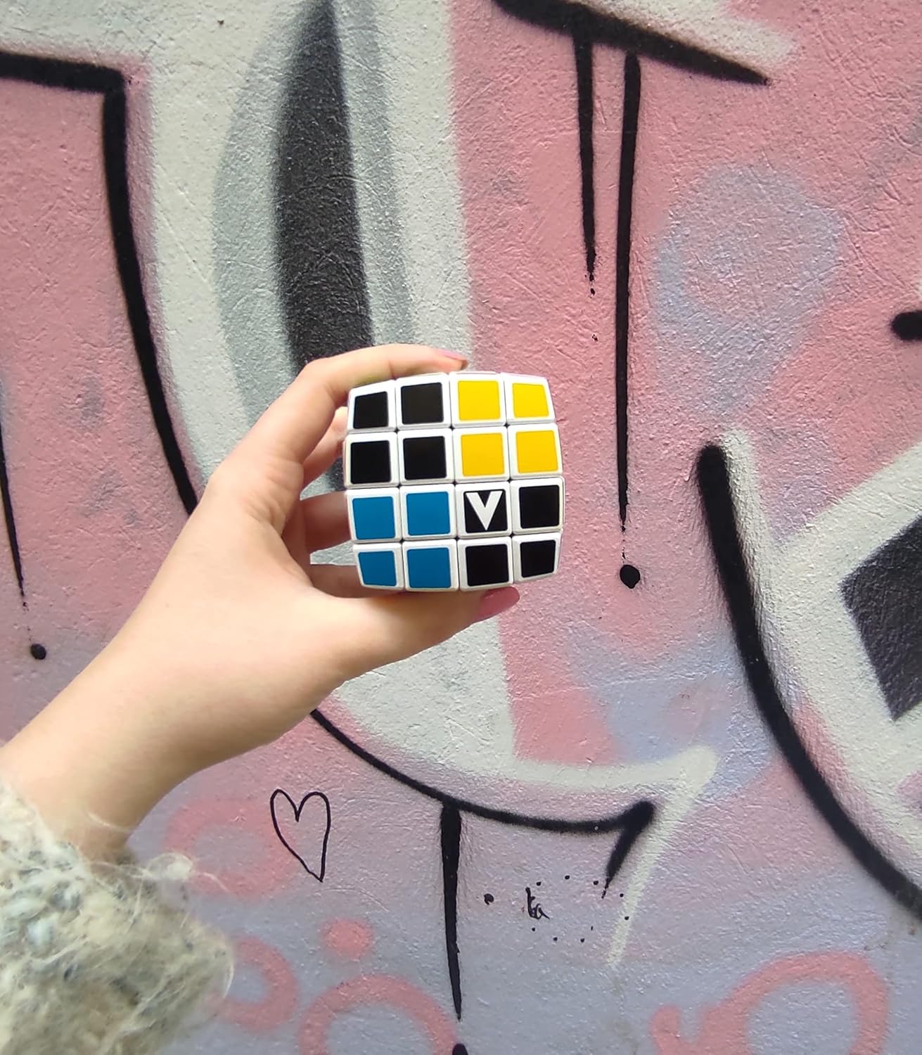 V-Cube 4X4 Colour-Matching Puzzle Curved Shape