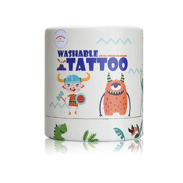FLOWER MONACO WASHABLE TATTOO VIKING - baby enRoute