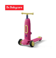 Bc Babycare Light & Sound 2-In-1 Scooter Red