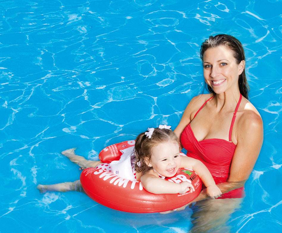 Freds Swimtrainer Classic Red 3M-4Y