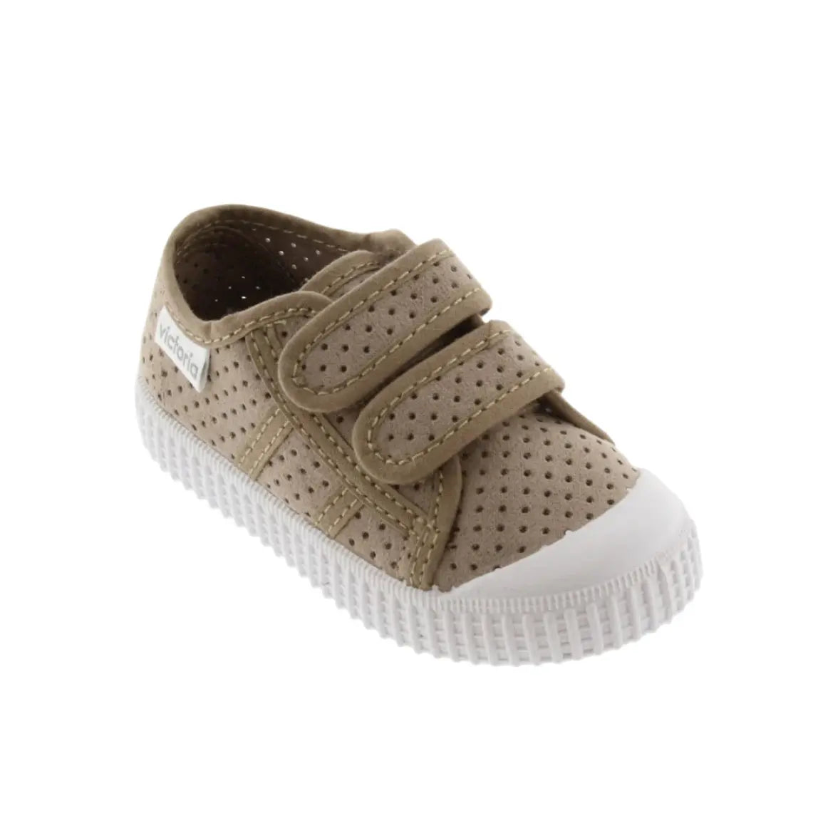 Victoria Hightops Imitation Suede Straps Beige