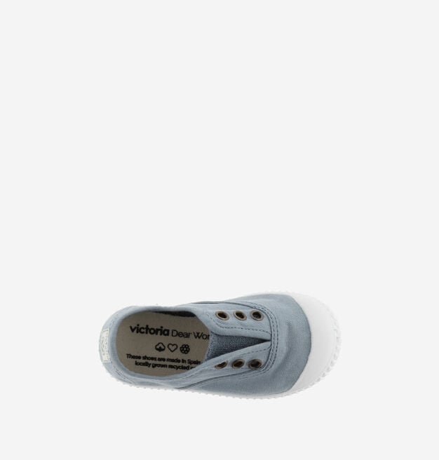VICTORIA SHOES RUBBER-TOECAP CANVAS ATLANTICO